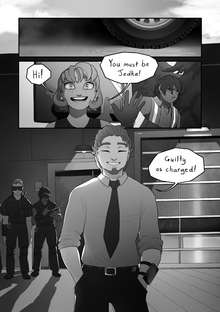 Smiles all around